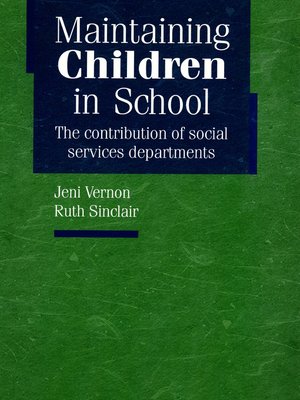 cover image of Maintaining Children in School